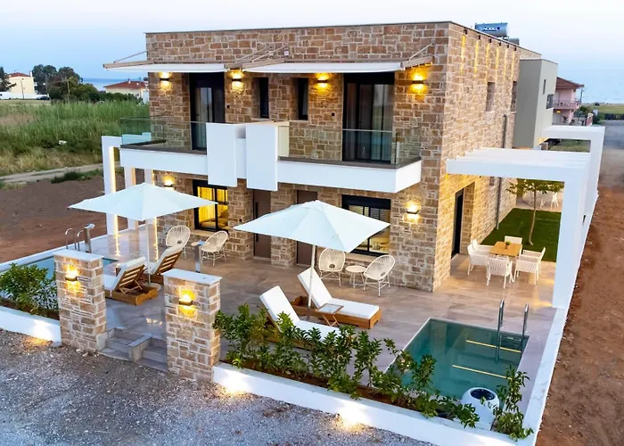 Theano Sea By Travel Pro Services - Portaria Halkidiki Апартаменты Паралия-Дионисиу